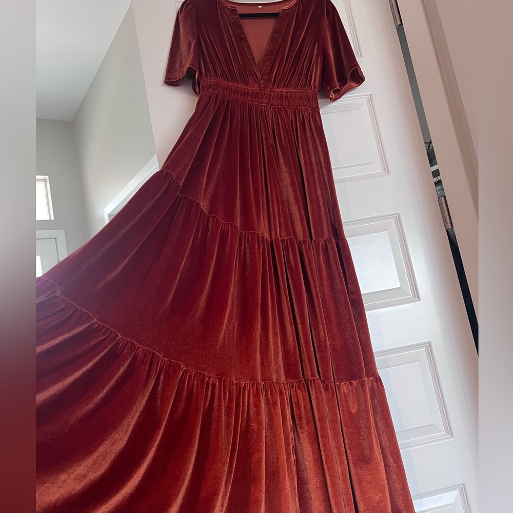 Baltic Born Artemis Velvet Maxi Dress